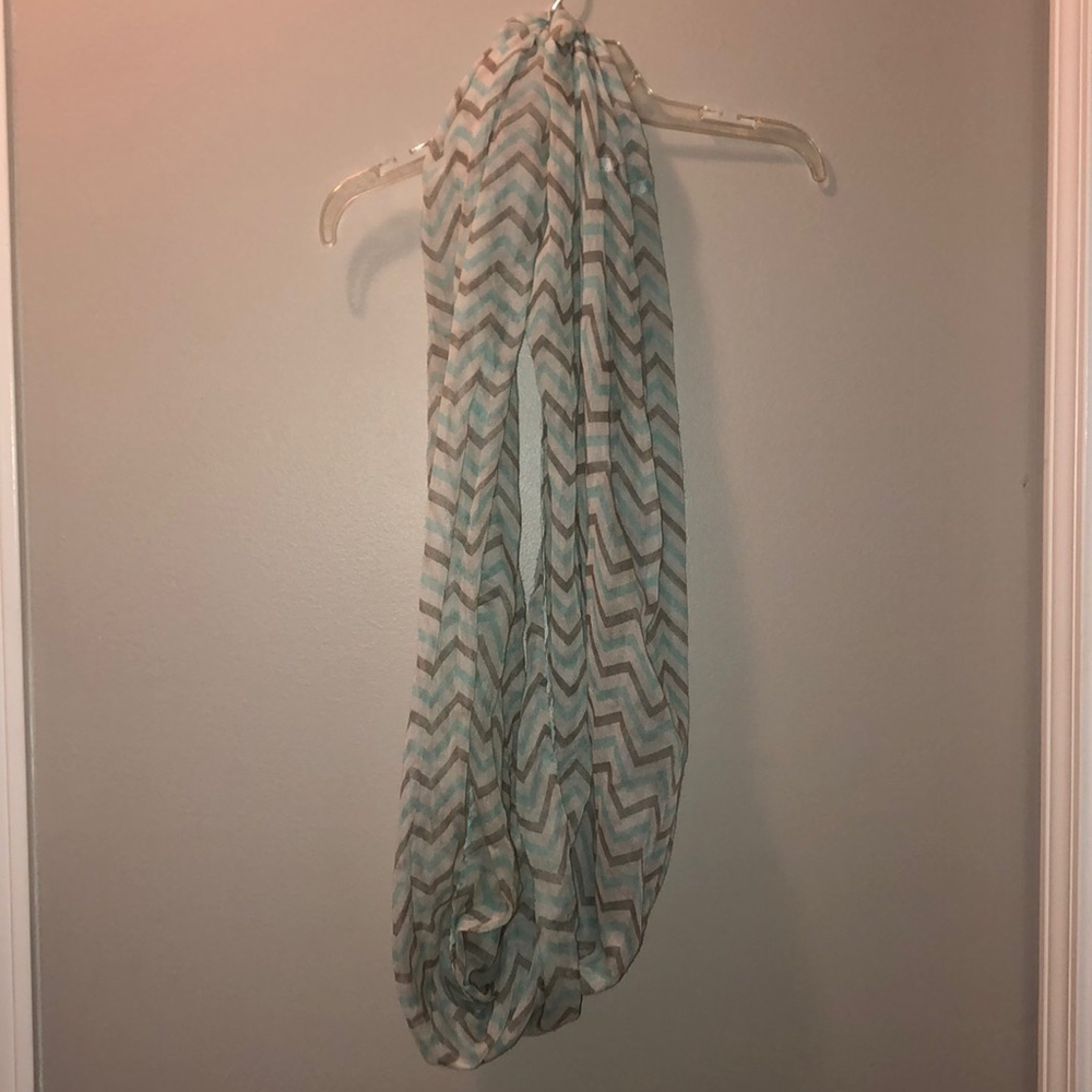 Sheer infinity scarf